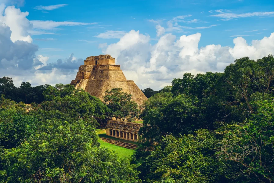 Amazing view of Chchen Itza in Mexico